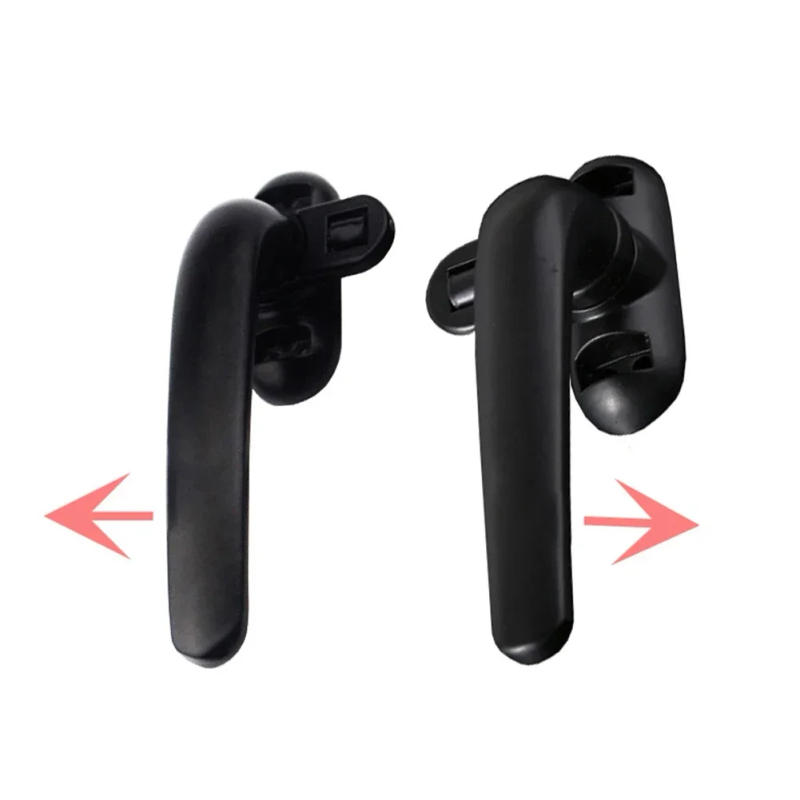 Description Picture 5 of itemAluminum alloy casement window handle latches plastic steel push open door window lock buckle replacement parts window stopper