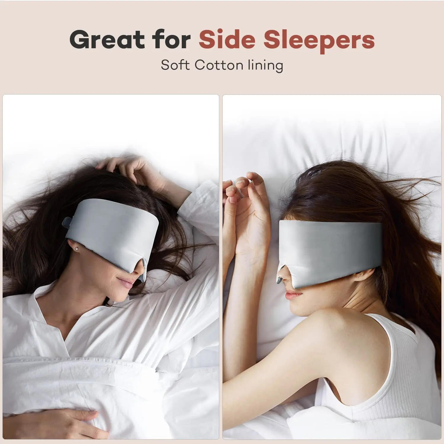 Description Picture 5 of itemMulberry Silk Sleeping Mask Eyepatch Blocking Light Eyemask Eyeshade Soft Padded Slaapmasker Travel Sleeping Aid for Sleep Patch