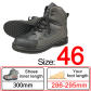 Size 46 Rubber Sole