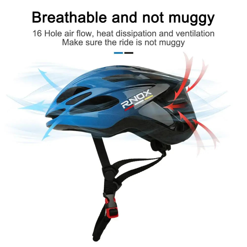 Description Picture 3 of itemRNOX New Ultralight Cycling Helmet Safety Cap Bicycle Helmet for Women Men Racing Bike Equipments Road MTB Adult Bike Helmets
