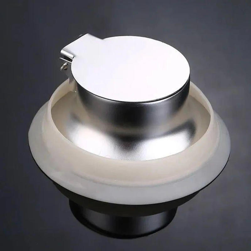 Description Picture 6 of item1pc Anti-smell Plug For Squatting Pan Stainless Steel Toilet Floor Deodorize Stopper Bathtub Anti-blocking Cover Bath Accesories