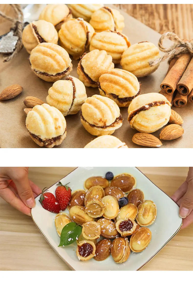 Description Picture 6 of itemHouselin Electric Walnut Cookie Maker Non-stick Nut Cookies Pastry