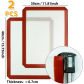 2PCS White 40x30cm