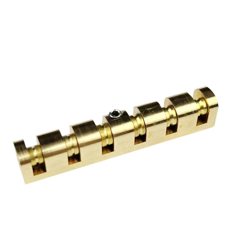 Description Picture 5 of item【Made in Japan】 Kaynes 43mm Height Adjustable Brass Roller Guitar Nut for Les Paul LP SG Style Electric or Acoustic Guitars