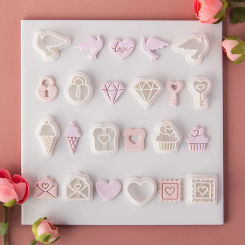Valentine'S Day Series Love Polymer Clay Earring Cutters Mold Wedding Party Gift DIY Earrings Jewelry Pendant Cutting Die Moulds