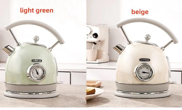 Description Picture 4 of item220V-240V Electric Water Kettle 1.8L 1800W 304 Stainless Steel With Thermometer Electric Boiling Coffee Tea Pot