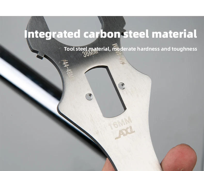 Description Picture 5 of itemAXI 4 In 1 Mountain Bike Square Hole Bottom Bracket Install Removal Tool 36MM 44MM 48MM Wrench MTB Bicycle Nut Screw Spanner