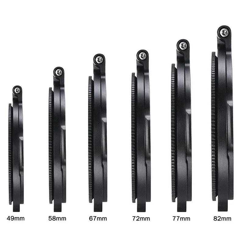 Description Picture 4 of itemND Filter Rapid Filter System DSLR Camera Accessory Quick Switch Bracket for 58/62/72/77/82mm DSLR Lens Adapter Flip