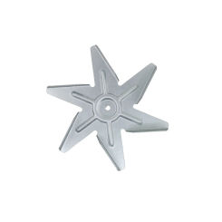 pellet stove exhaust fan blade impeller fan blade fan impeller blades for pellet furnace/biomass stove oven