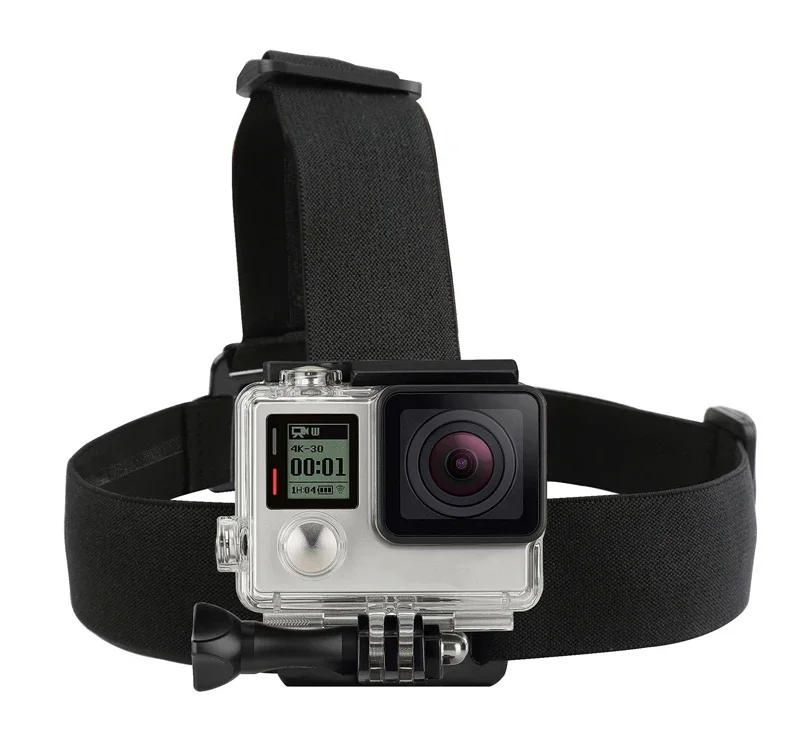 Description Picture 3 of itemAdjustable Head Strap Headband Mount for Go Pro Hero 11 10 9 8 7 6 5 4 Xiaomi Sjcam Eken Dji Action Camera Go Pro Accessory