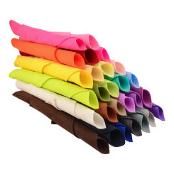45 Colors Non-woven Sheet 1.0mm Thick 30*30cm Super Soft Felt Fabric for DIY Sewing Crafts, Doll Accessories Material Patchwork