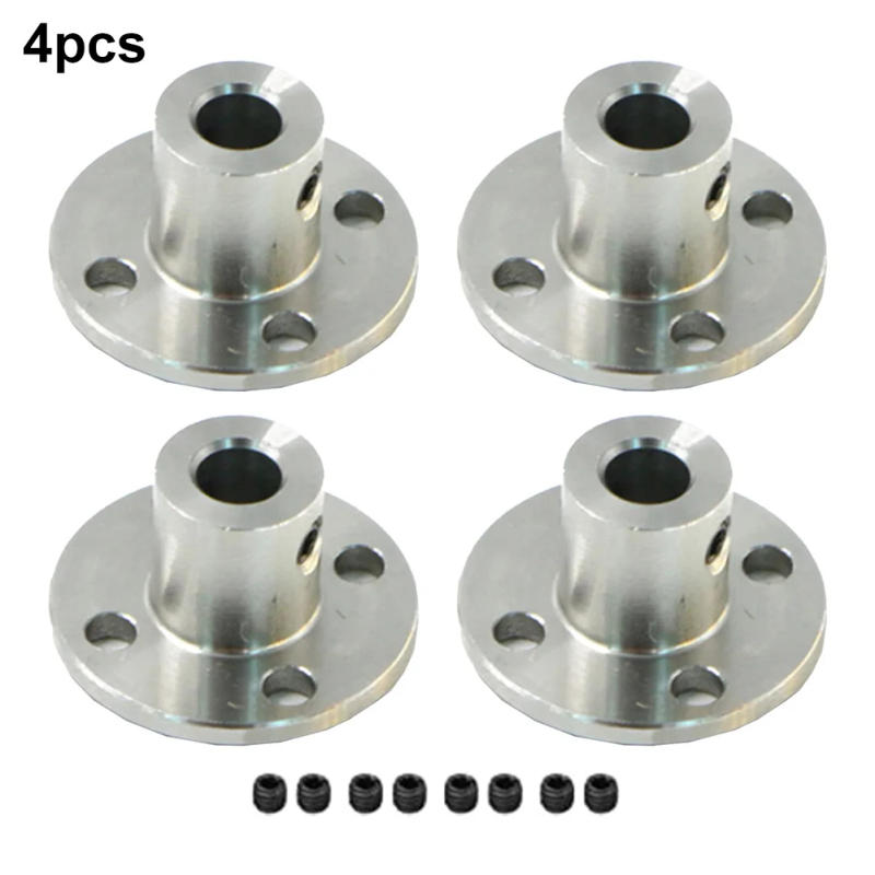 Description Picture 2 of itemScrews Flange Coupling Motor Guide Motor Plug Power Tools Shaft Coupling 6mm Inner Diameter 8pcs Fixing Screws