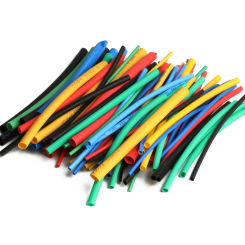 XX9B 100 Pieces ​Heat Shrink Tube Wire Wrap Cable Sleeve Assortment Ratio 2:1 Electric Insulation Tube Fast Heat Shrinkage
