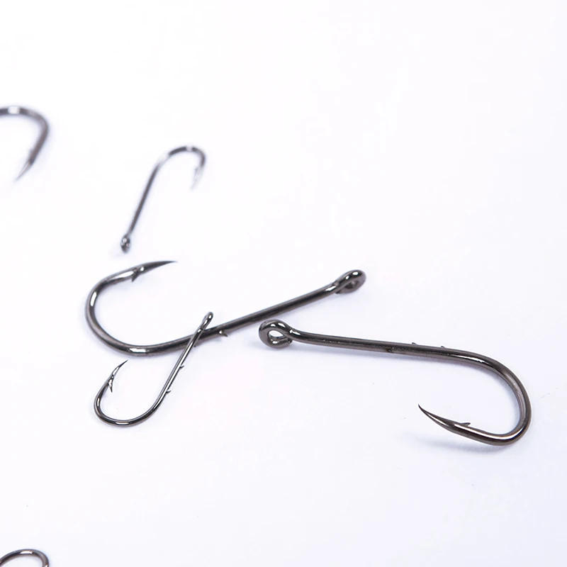 Description Picture 3 of itemDurable 50Pcs 10 Size Assorted Fishing Sharpened Hook Tackle Lure Bait Set