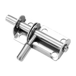Stainless Steel Door Latch Solid Sliding Door Bolts Latch Hasp Home Hardware Gate Safety Toilet Wooden Door Lock Bolts