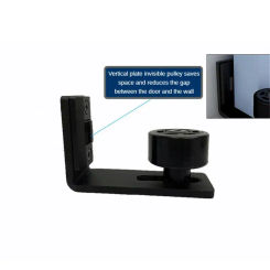 Swing Stopper No Need For Grooving Stable Beautiful Adjustable No Slotting Required Guchang Door Swing Stop Limiter Guide