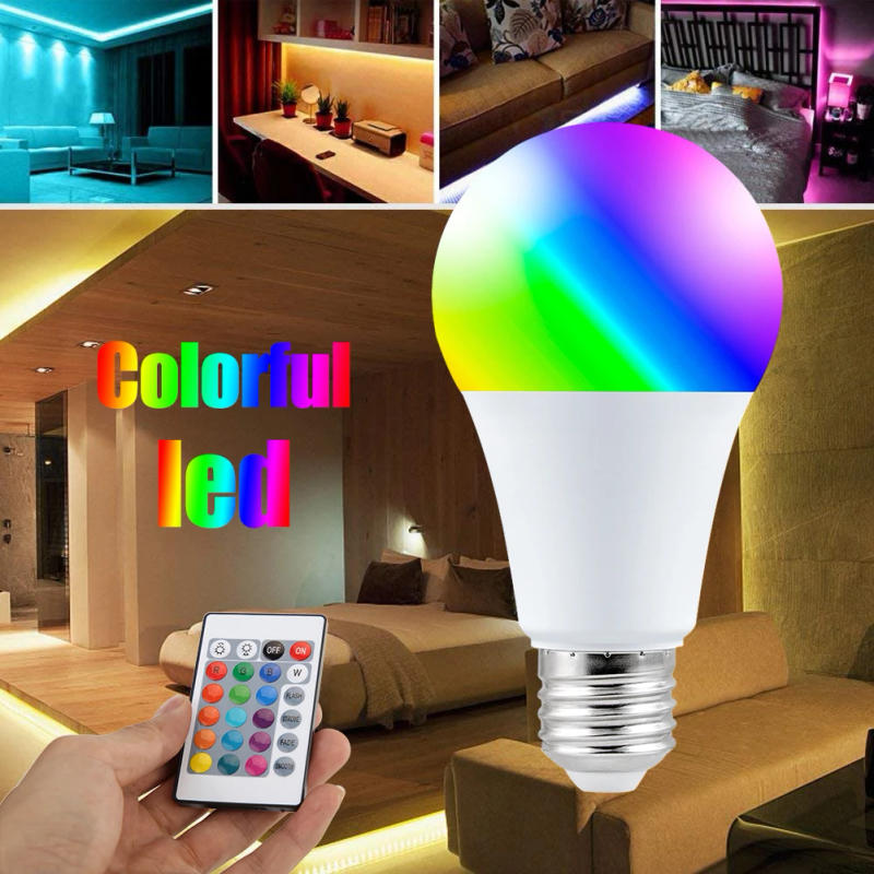Description Picture 5 of itemSmart Light Bulb 16 Color RGB Magic LED Spot Lamp Night Lamp with Remote Control