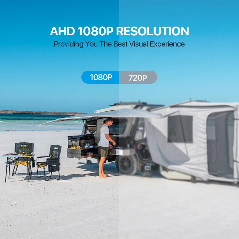 Description Picture 5 of itemWireless AHD 5 Inch IPS Screen Parking Monitor 1080P Transmitter Wifi Rear View Camera For Truck Bus Car Vehicle Night Vision