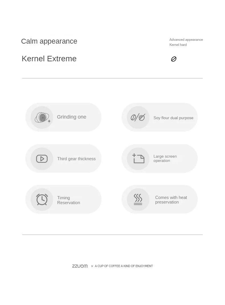 Description Picture 5 of itemHome American Coffee Machine Fully Automatic Grinding Drip Coffee Maker Small Self-service Freshly Ground Coffee