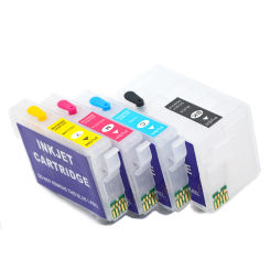 4Color 252 27 Refill Ink Cartridge for Epson WF7610 WF7710 WF3620 WF7110 WF7720 WF7210 WF7620 WF3640 WF7715 with ARC Chip