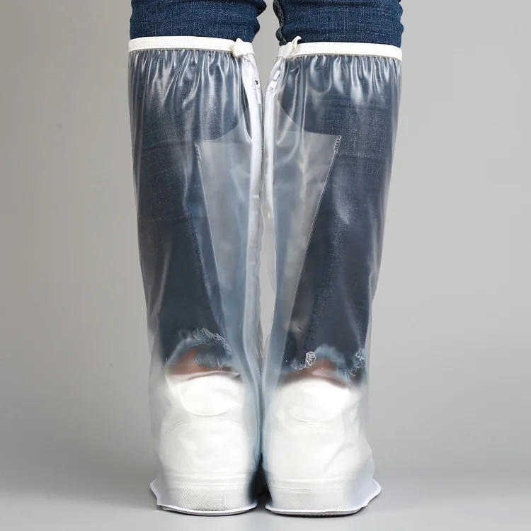 Description Picture 4 of itemMen's and Women's High Tube Shoe Cover with Pressed Edge and Thickened Sole Wear Resistant and High Quality Rainproof Shoe Cover