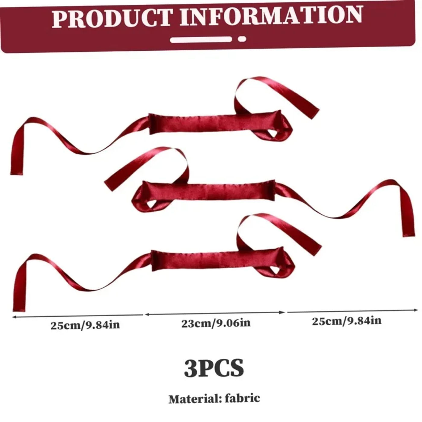Description Picture 4 of item3PCS Soft Flexible Heatless Curls Headband Lazy Hair Curlers Sleeping 29