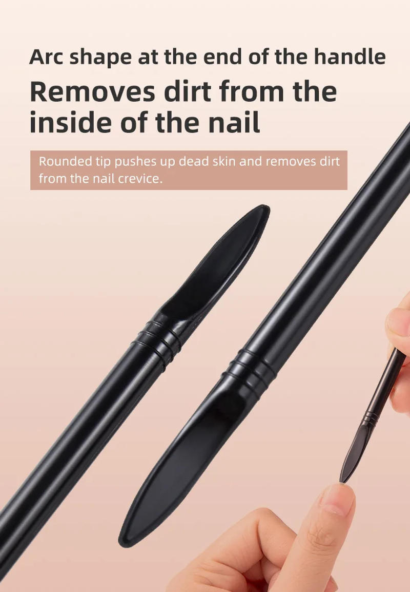 Description Picture 6 of item5Pcs Quartz Pen Nail  Cuticle Pushers Nail Polish Manicure Stick Nail Files Grinding Pen Dead Skin Remover for Natural Nail