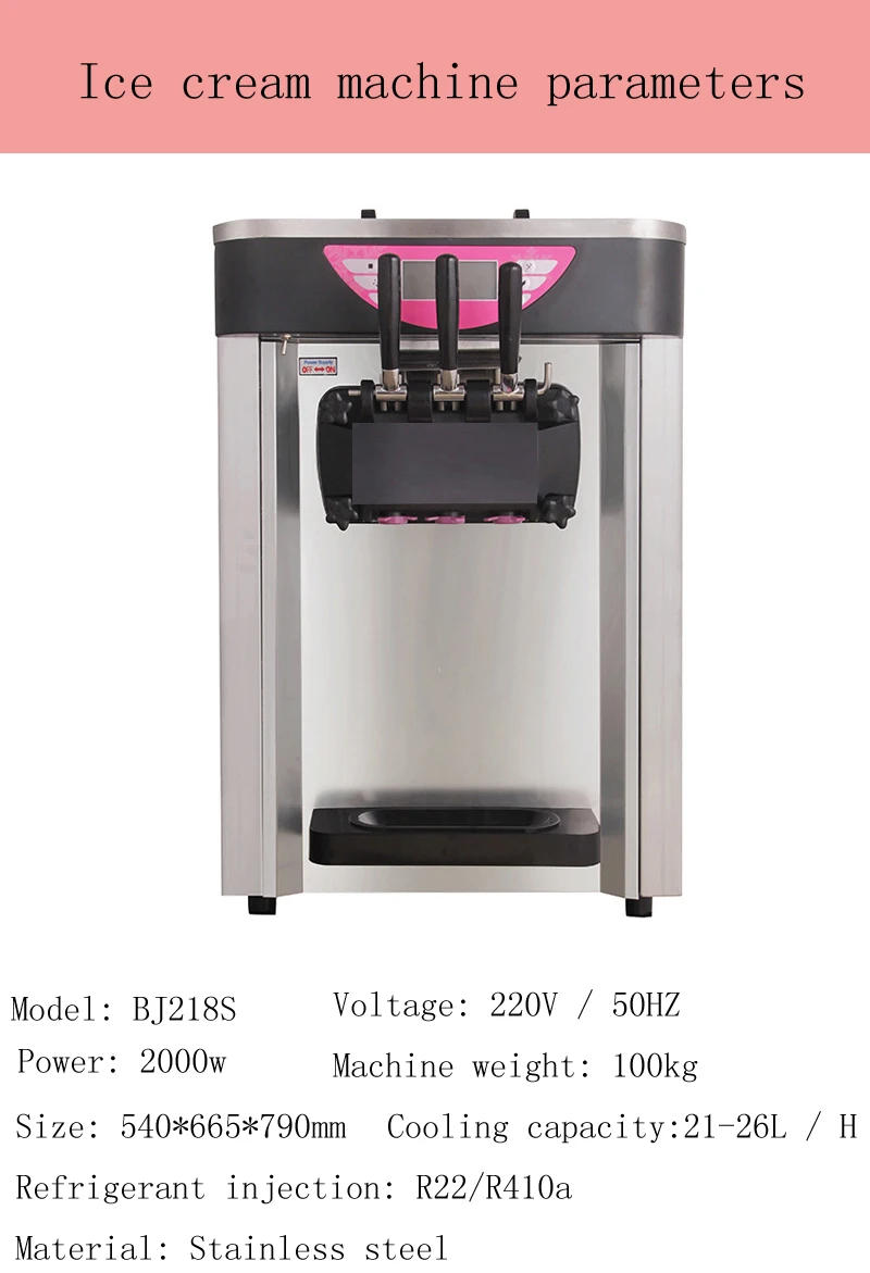 Description Picture 3 of itemSummer Hot Selling Stainless Steel Portable Ice Cream Making Machine Commercial Popsicle Machine