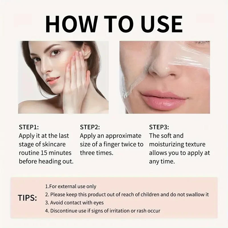 Description Picture 6 of item1/2/3box Collagen Wrapping Night Mask with Brush,Deep Moisturizing Care,Contains Collagen & Firming Facial Skin Care for Bedtime
