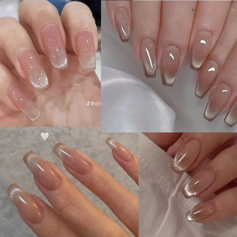 Description Picture 4 of item7ML Snowlight Cat Magnetic Gel Top Coat Super Shine Sliver Glitter Sparkling Effect Semi Permanent Soak Off Nail Art Gel Varnish