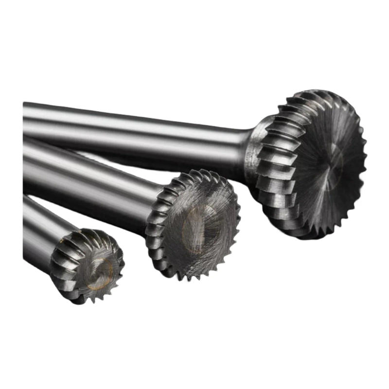 Description Picture 3 of itemT Shape Tungsten Carbide Burr Cutting Blade 6mm Core For Electric Grinder Or Pneumatic Cutting