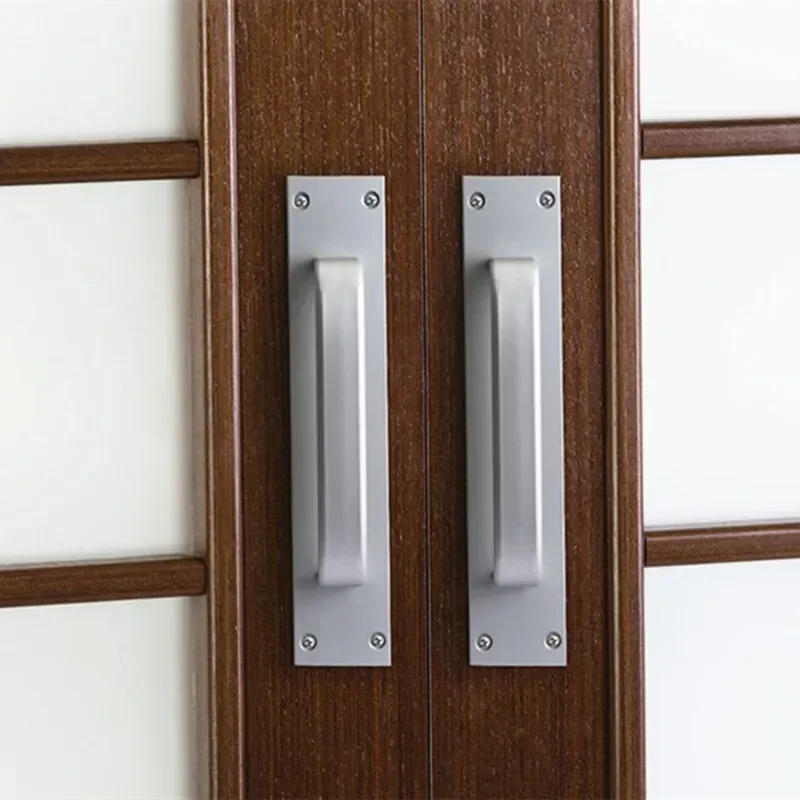 Description Picture 6 of itemGlass Sliding Door Handles Kitchen Sliding Aluminum Alloy Window Handles Exposed Fire Door Pulls Furniture Door Ardware