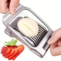 Stainless Steel Egg Cutter Wire Egg Slicer for Hard Boiled Eggs Kitchen Accessories Kitchen Gadgets and Accessories