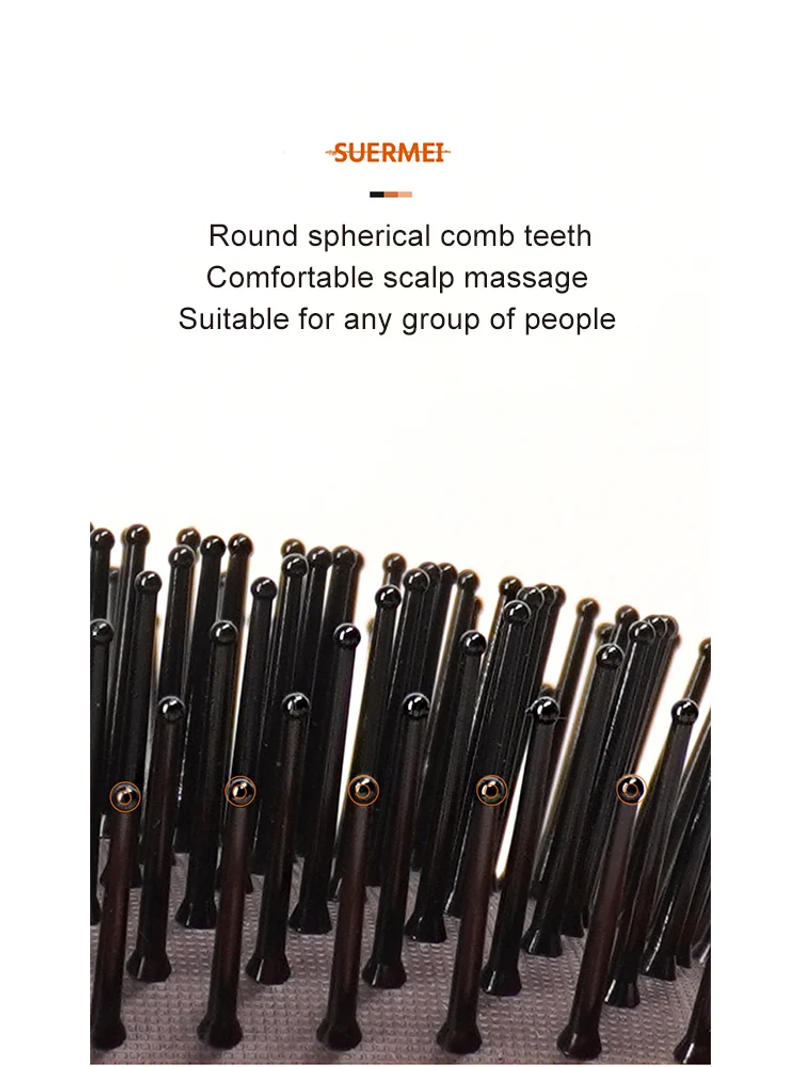 Description Picture 6 of item1/3/5PCS High-quality Curly Hair Effective Detangling Styling Tool Revolutionary Essential Tool For Hairdressing Styling Natural