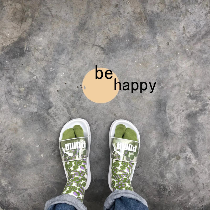 Description Picture 6 of itemColorful Cartoon Combed Cotton Women's Two Toe Socks Grapes Waves Carp Japanese Harajuku Funny Cute Sandals Tabi Socks Sokken