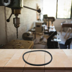 1pc K26 V Belt Driving Belt 660mm Inner Girth Machine Transmission Drive 8mm Width 6mm Height Power Tools Accessories