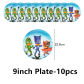 9inch Plate-10pcs