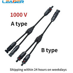 LEADER SOLAR  4 Mm² 2 To 1 Hot Selling PV Y Branch Connector Water Pump Connector of Solar Panel System Solar Cable