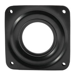 360 Degree Rotating Hollow Turntable Plate 3 4 6 Inches Heavy Duty Metal Bearing Swivel Chassis Slides Furniture Hardware