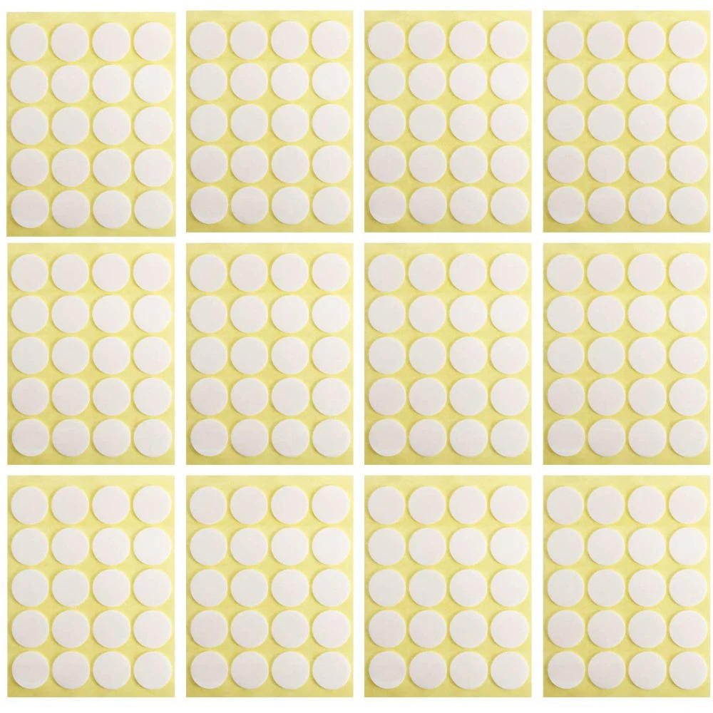 Description Picture 2 of item100Pcs/5 Sheets Candle Wick Stickers Wax Making Tools Heat Resistance Double-sided Stickers For Gypsum Candle Making Supplies