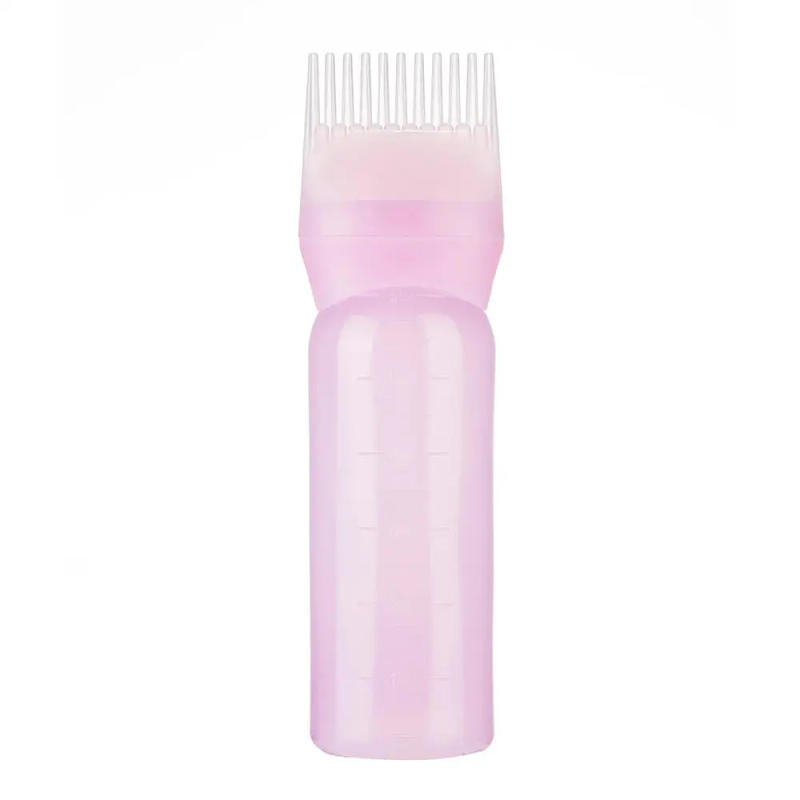Description Picture 4 of item120ml Hair Dye Applicator Hair Oil Spray Bottle Oil Bottle for Hair Styling Tool Accessories Root Comb Applicator Bottle Barber