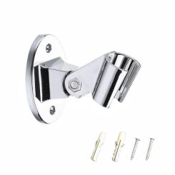 Shower Head Holder Adjustable Wall Mounted Shower Holder Shower Head Handheld Bracket Bathroom Accessories