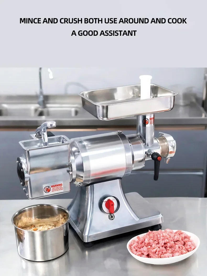 Description Picture 3 of itemElectric Food Processors Kitchen Appliances Sausage Stuffer Meat Chopper Mincer Grinder Machine