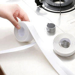 3.2M Self Adhesive Sealant Tape PVC Kitchen Sink Edge Caulking Tape Waterproof Bathroom Toilet Corner Sticker