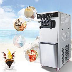 Hot Selling Commercial 22L 220V/50HZ Floor Model Ice Cream Machine Maker