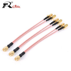 RP SMA Female to 2xSMA Male Connector Antenna Extension Cable Splitter Y Type RG316 Cable Pigtail for HUAWEI ZTE 3G 4G 5G Modem