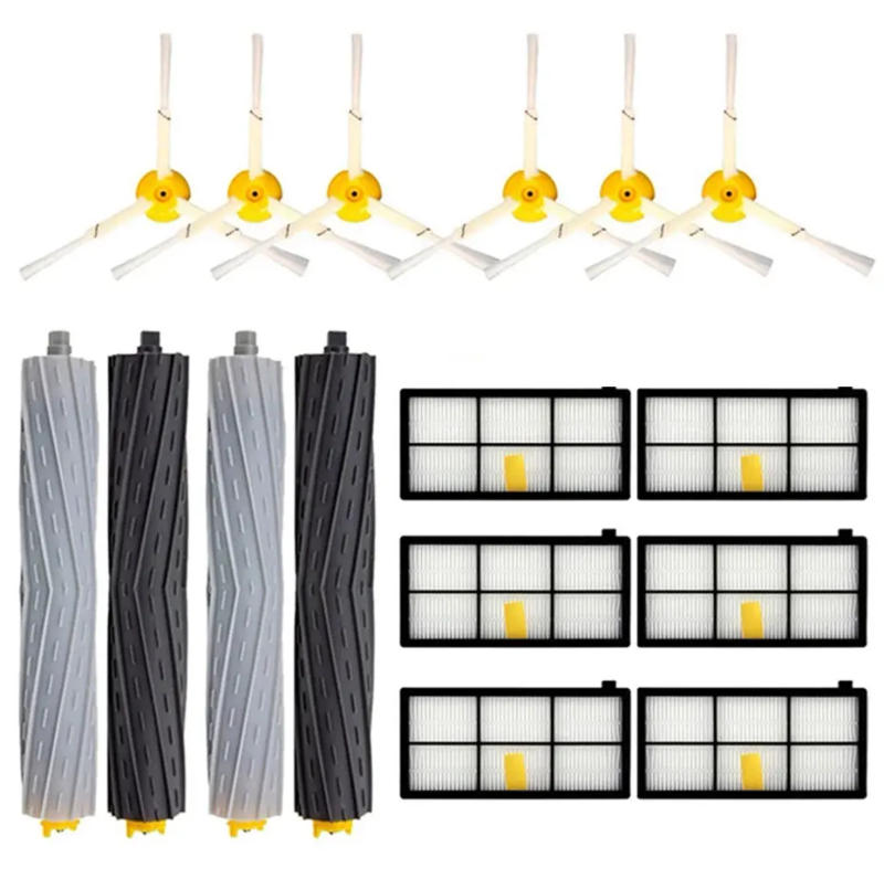 Description Picture 6 of itemFor iRobot Roomba 800 980 990 900 896 886 870 865 866 Series HEPA Filter Side Roller Brush Vacuums Cleaner Replacement Parts