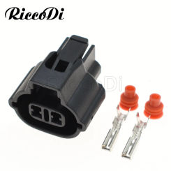 1-20 Sets 2 Pin Automotive Female Waterproof Connector Sealed Housing Sensor Plug 7223-1324 MG640864-5