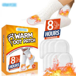 Universal Body Foot Warmer Sticker Self Adhesive Lasting Heat Patch Safe Hand Feet Warm Paste Pads Heating Insole