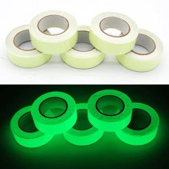 Luminous Reflective Tape Glow in The Dark Tape Luminous Tape Sticker Waterproof High Visibility for Theatres Staged & Dark Areas